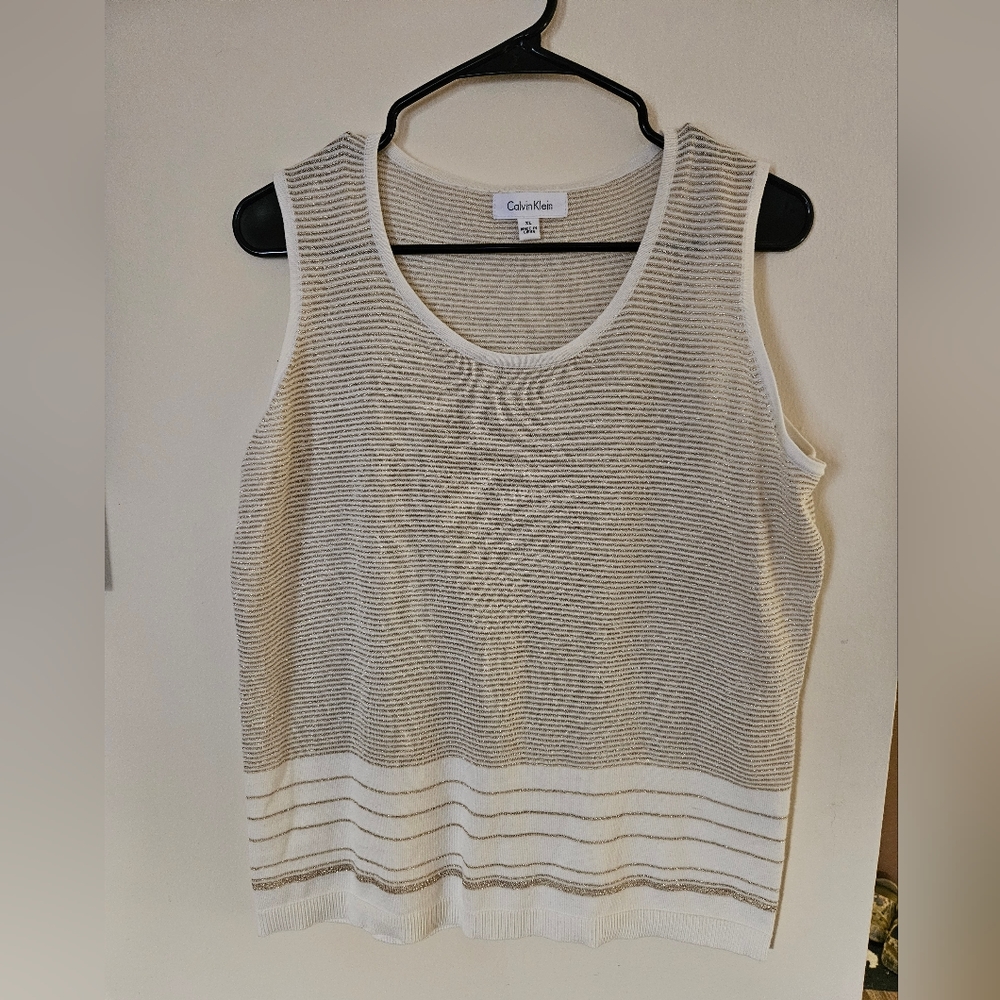 Calvin Klein Striped Tank Top